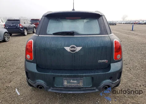 2012 Mini Cooper S Countryman из США, поврежденный, VIN WMWZC3C54CWL87559